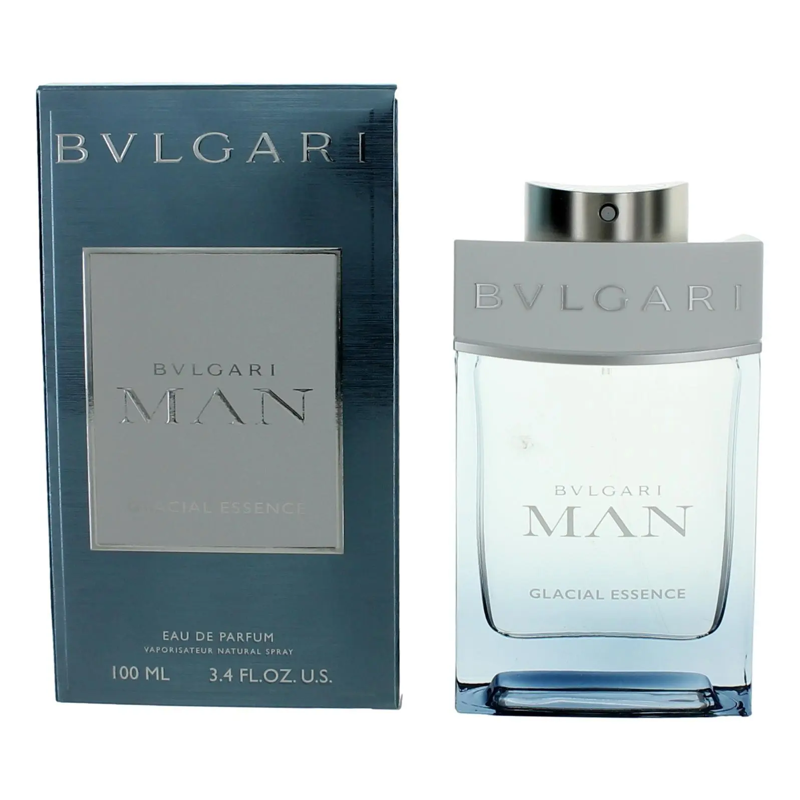 BULGARI MAN GLACIAL ESSENCE/BULGARI EDP SPRAY 3.4 OZ (100 ML) (M)