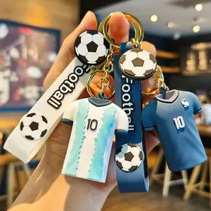 Fashionable Soccer Jersey Model Keychain, Sports Fan Gift, Casual Bag Charm, Perfect for Boyfriend, Christmas & Valentine's Day