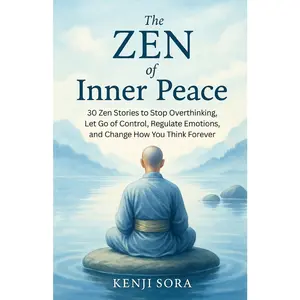 USED-The Zen of Inner Peace: 30 Zen Stories to Stop Overthinking, Let Go of Control, Regulate Emotions, and Change How You Think Forever by Sora, Kenji (Paperback)