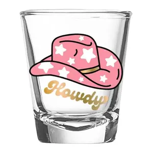 Soiree Sisters Howdy Shot Glass 2 oz Drinkware Tear