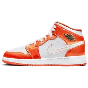 Jordan 1 Mid Metallic Orange GS DM4228-800