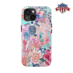 Glittercutie Summer Ocean Coquette Pink Collage Scrapbook School Girls Summer Phone Cases Phone Cover Hard Case Tough 2-piece Phone Case Protection Wireless Compatible with Samsung Galaxy S25