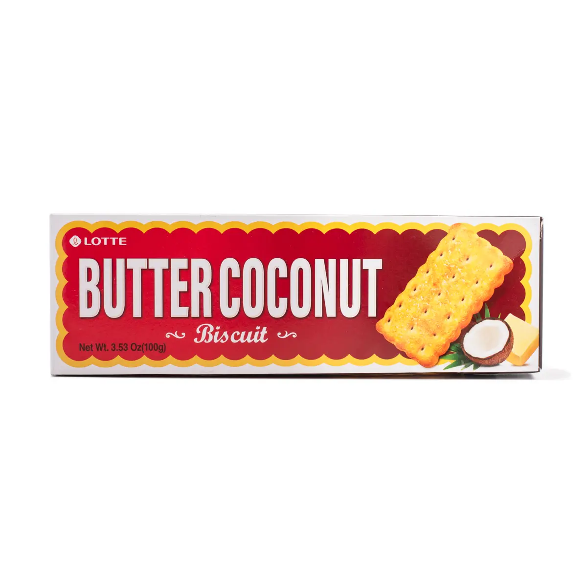 Lotte Butter Coconut Cookies 100 g Snack Cooky Lotte Butter Coconut Cookies 100 g Snack Cooky