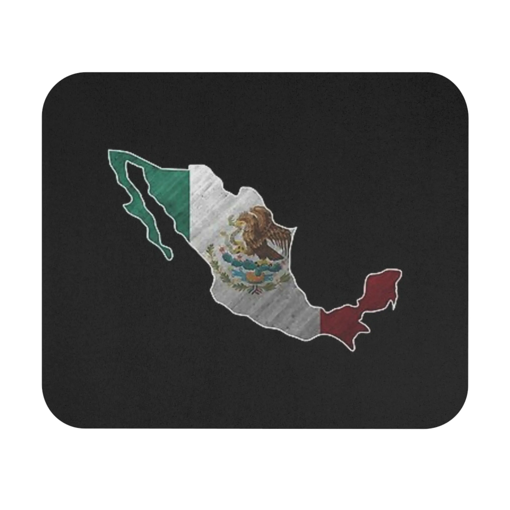 Mexican Flag Mouse Pad, Desk Accessory for Students, Gifts for Mexico Lovers, Home Office Decor, Unique Mouse Mat