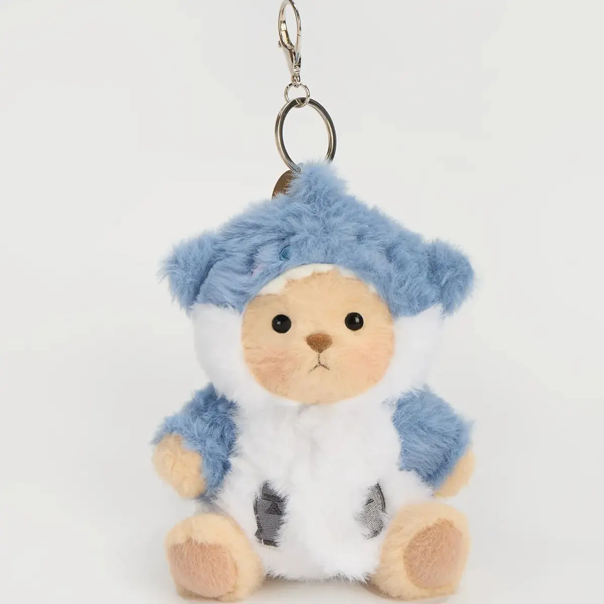 5.9 Inches Blue Shark Brown Mini Bear