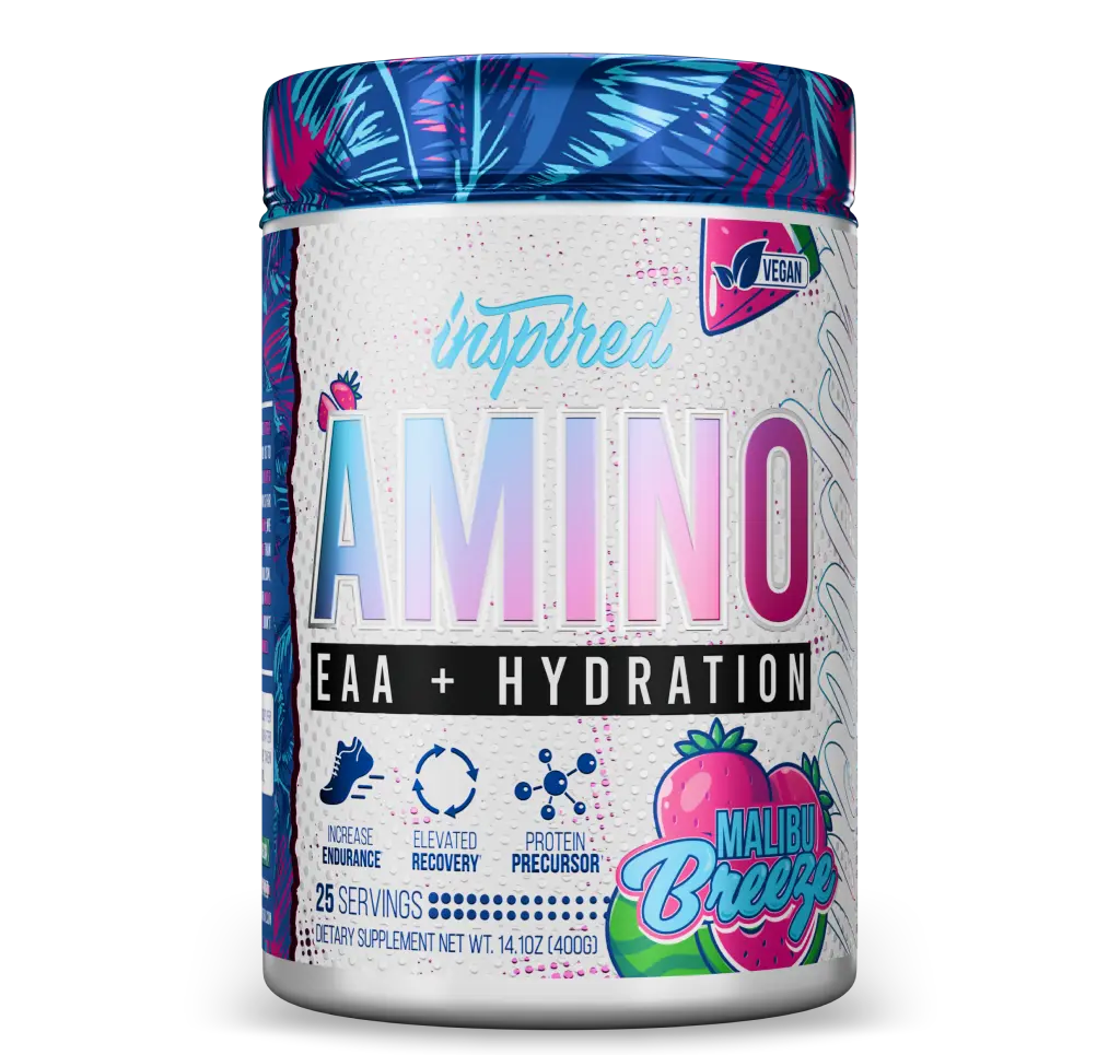 Inspired Amino - EAAs + Hydration - Intra & Post Workout Recovery Supplement with EAAs, BCAAs + Electrolytes (30 Servings) Healthcare Dietary