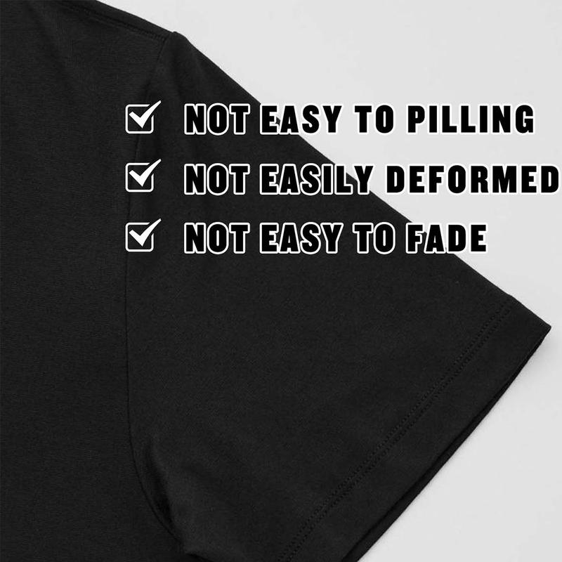 Men's Project Hail Mary Tau Ceti Print Short Sleeve Crew Neck T-Shirt 100% Cotton Black Menswear Top