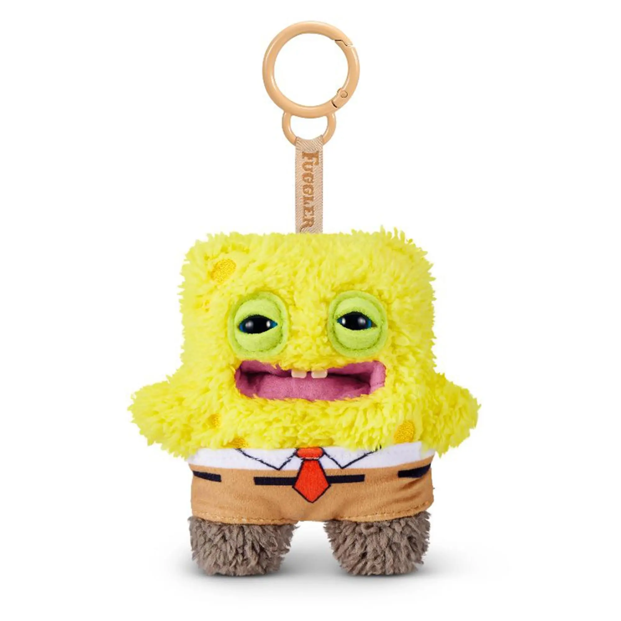 SpongeBob SquarePants x Fuggler 5 Inch Plush Keyring | Spongebob SpongeBob SquarePants x Fuggler 5 Inch Plush Keyring | Spongebob