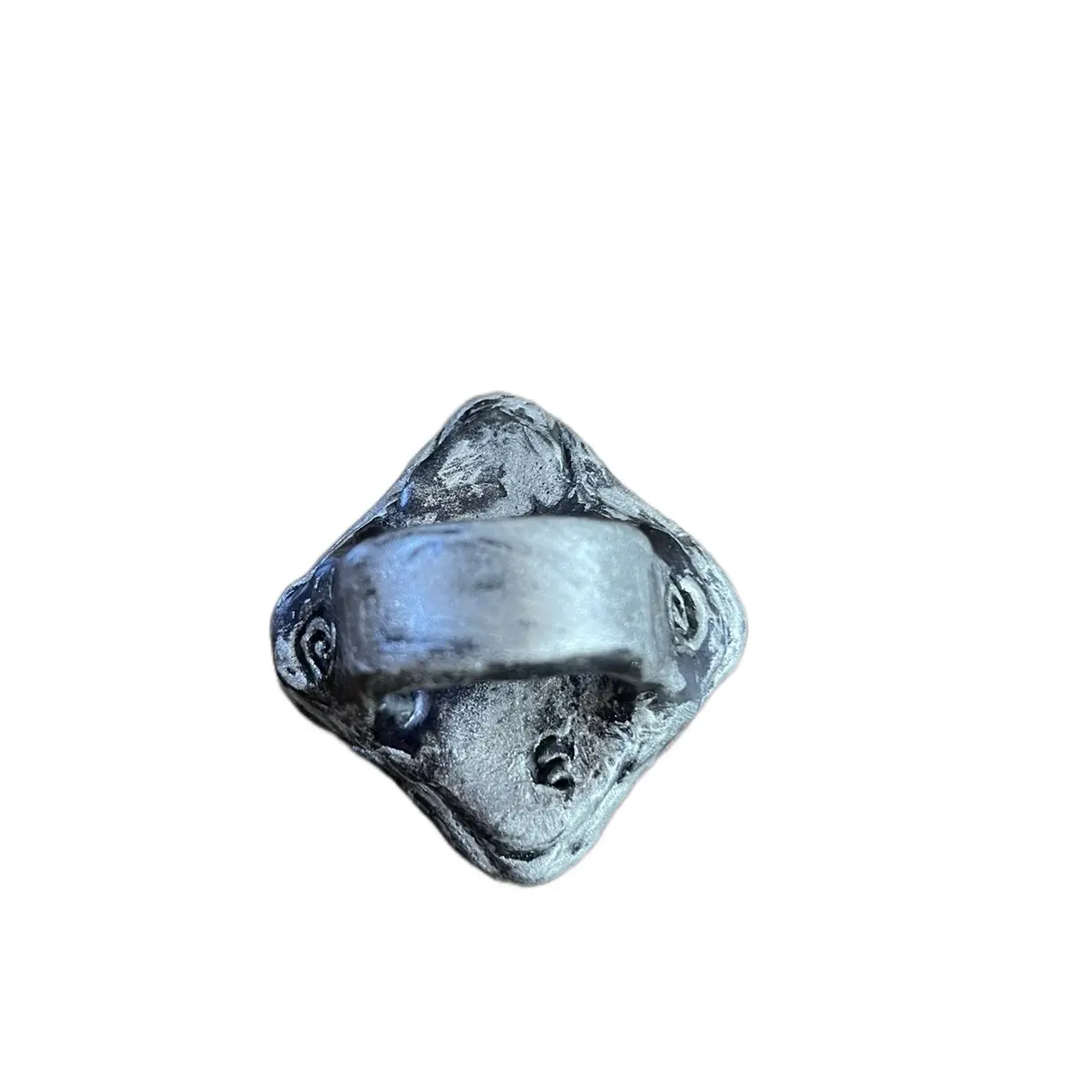 Specular Hematite Ring Specular Hematite Ring