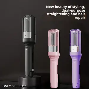 USB rechargeable wireless hair clipper, automatic hair clipper, women's split hair clipper, detachable hair clipper, suitable for damaged hair care, removing split and broken hair, ideal gift for women, daily styling tool