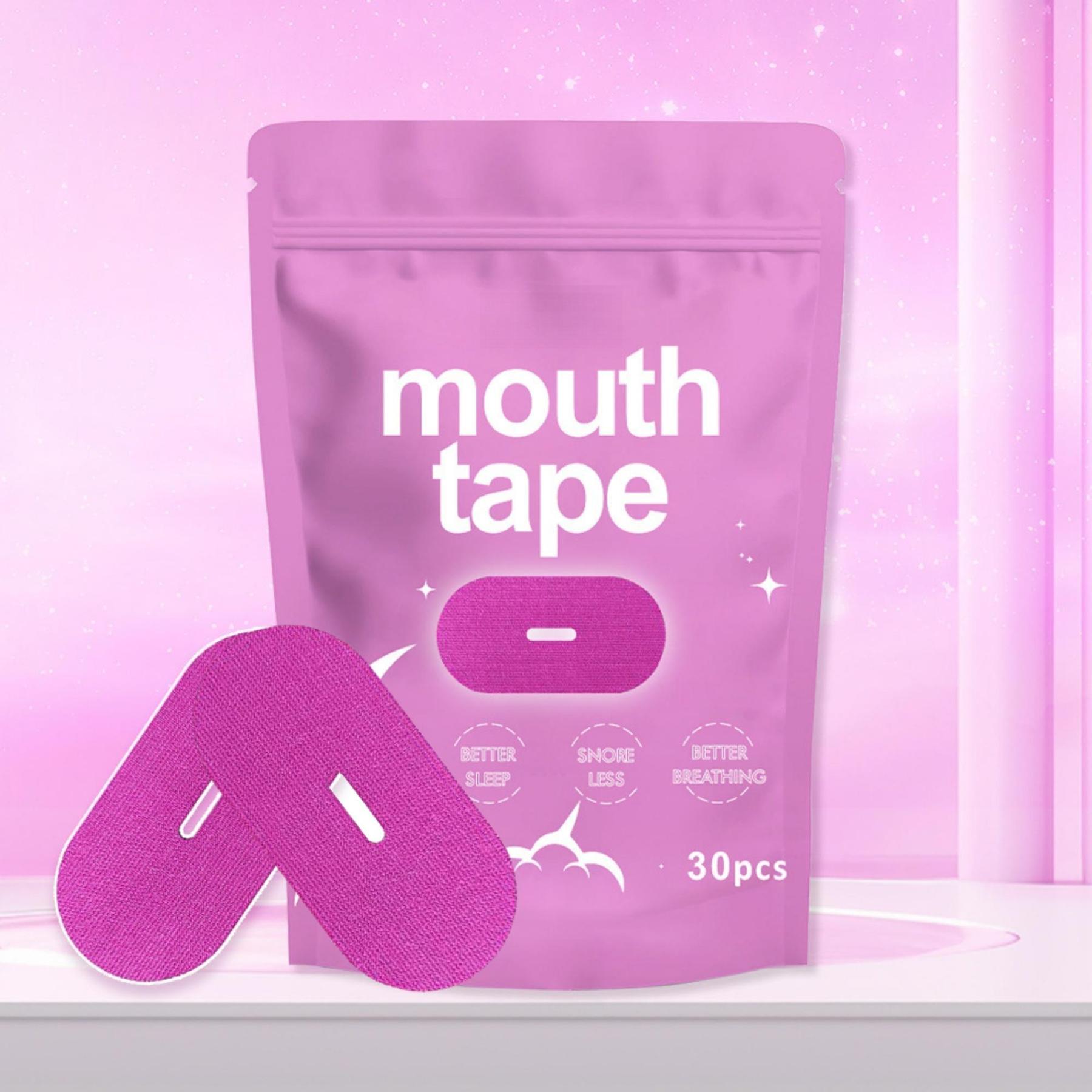 Sleep Mouth Tape, 1 Pack/2 Pack(30pcs/pack) Breathable Mouth Tapes, Comfortable Sleeping Patches, Body Care Product for Women & Men #TOP PICKS