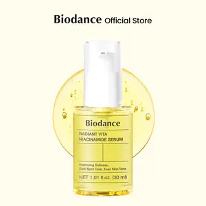 [Biodance Official] Radiant Vita-Mite Niacinamide SerumㅣDark Spot Correcting, 20% Niacinamide+Glutathione,  Korean Brightening Skincare, Discoloration, Hyperpigmentation, Anti-Aging, Probiotic Complex Ampoule | 1.01 fl. oz x 1 ea