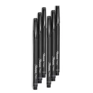 Sharpie Pen Fine Point Pen, 6 Black Pens (1742663)