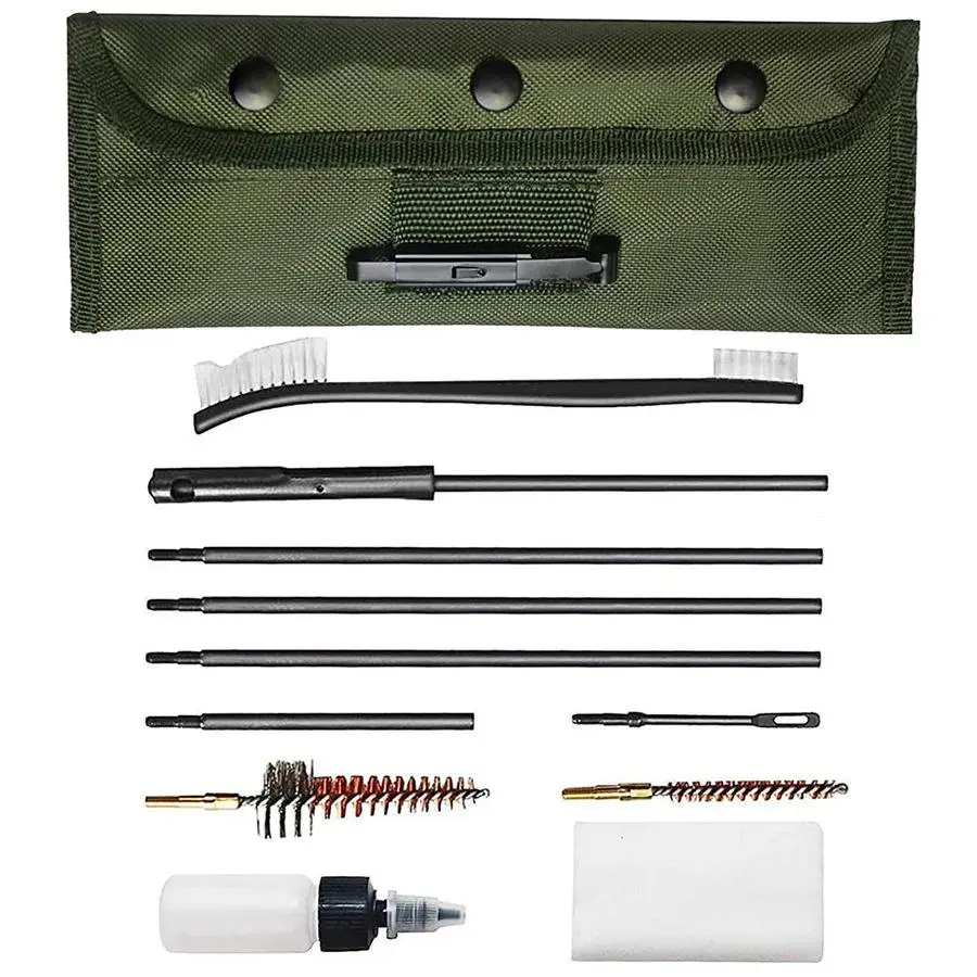 Professional Calibration Bore Sight Kit Complete Outdoor Maintenance Kit for Hunting & Range Use, Equipped with Cleaning Tools, Storage Rack Organizer, Laser Scope Zeroing System and Fast Optical Alignment Tool (Red/Blue Beam) Christmas Gifts, Optional Re
