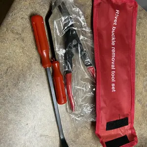 3 Pcs Auto Clip Pliers Set & Fastener Remover Car Trim Rivet Removal Pry Tool Repair Kit with Storage Bag for Automotive Door Panel