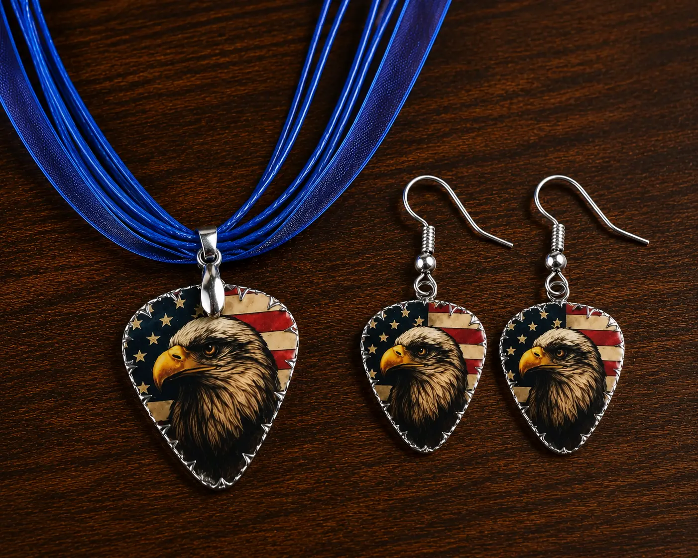 JJ Hawk Band – American Thunder Necklas and Earing Set