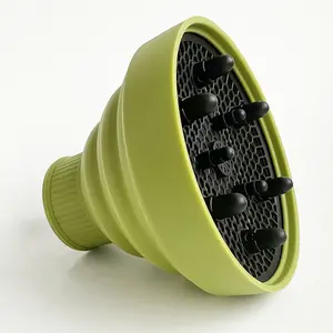 Hair dryer silicone air hood curling large interface extendable dryer hair dryer drying hood Hair Curling Aid