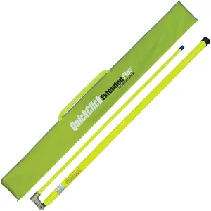 Quickclick Extended Plus Load Height Measuring Stick - Measures Up To 20 Feet - Measure Your Load Before You Hit The Road™ Tool Tool Box Yellow Heavy Duty