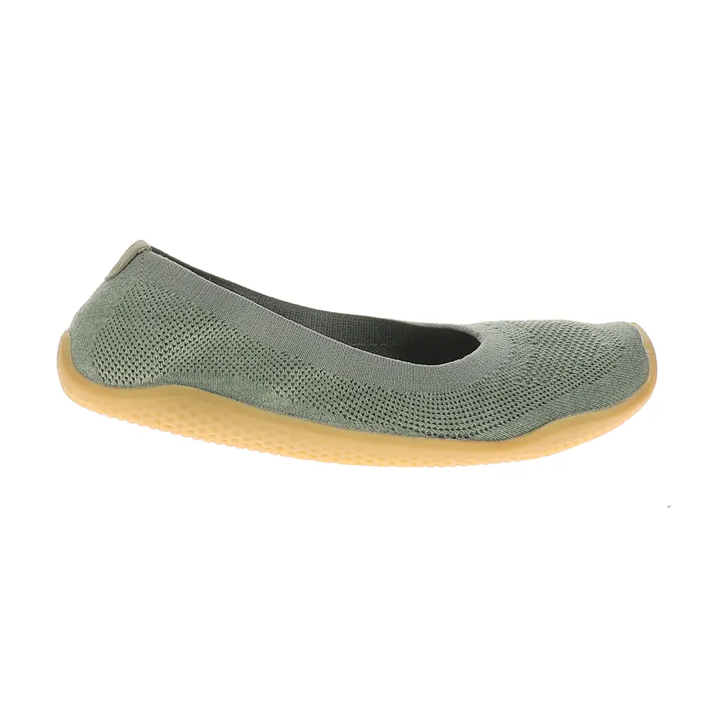 Vivobarefoot Womens Primus Asana Yin Ballet Flats Casual - Green