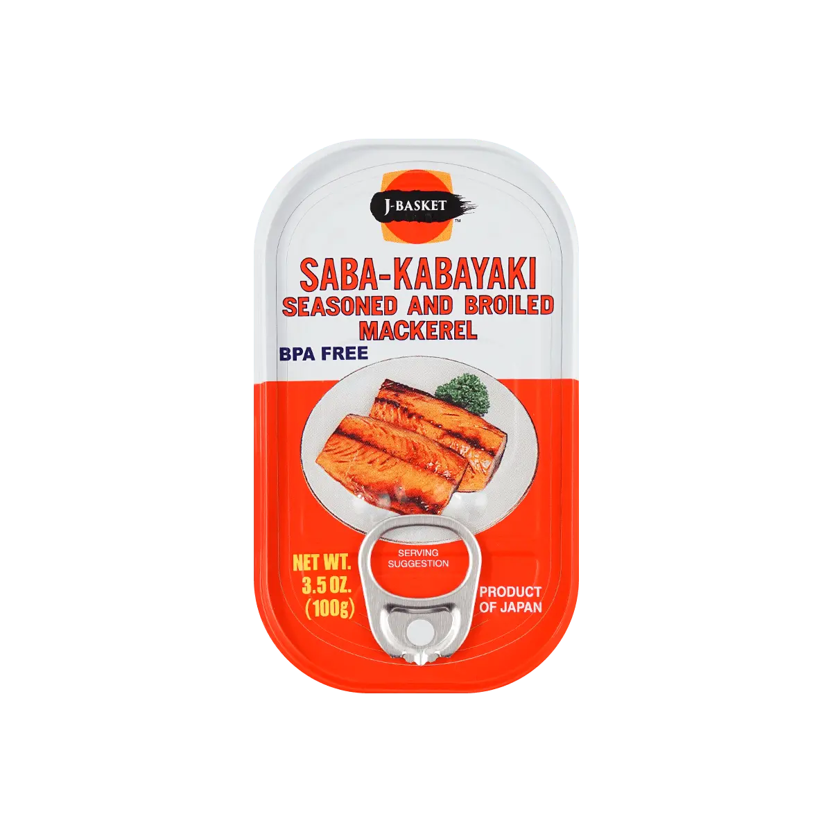 J-BASKET Saba Mackerel Kabayaki 100g