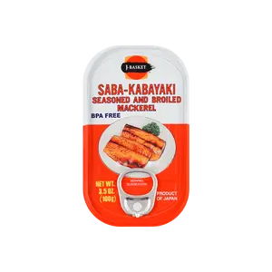 J-BASKET Saba Mackerel Kabayaki 100g
