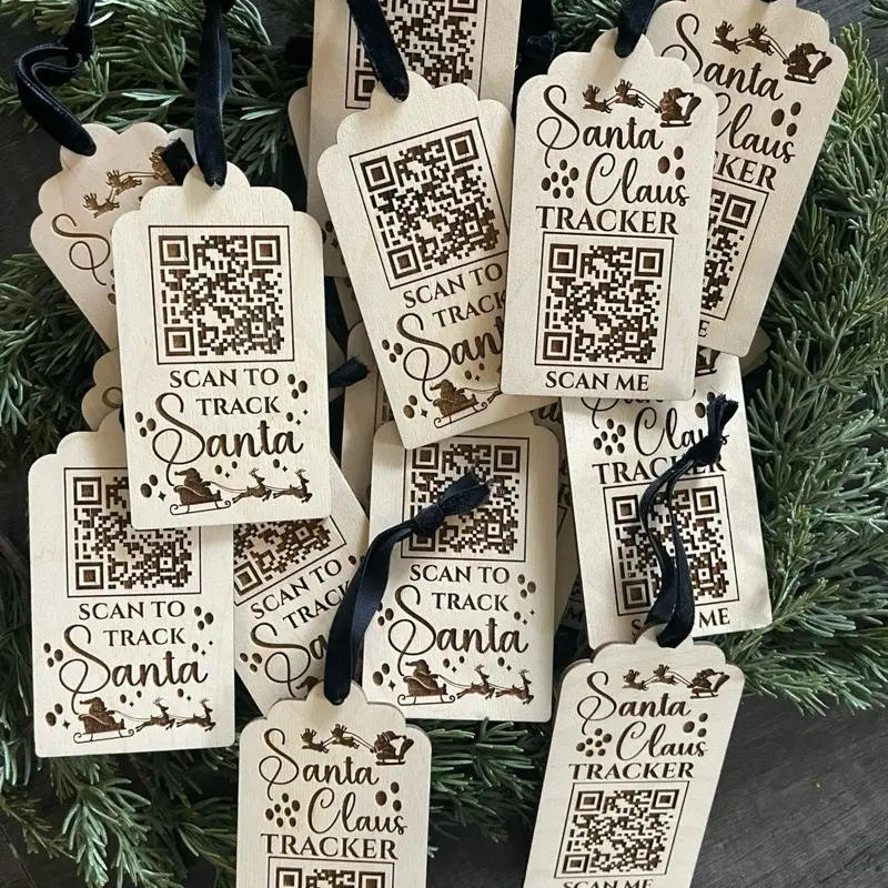 Santa Tracker Tags