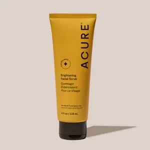 ACURE Brightening Facial Scrub & Bonus Under Eye Hydrogels