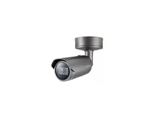 Hanwha Techwin PNO-A9081R 8 Megapixel Outdoor 4K Network Camera - Color - Bullet - White - 98.43 ft Infrared Night Vision - H.264, MJPEG, H.265, H.264 (MP), H.264 HP - 384