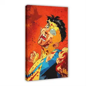 Invincible Brutal Impact Canvas Wall Art