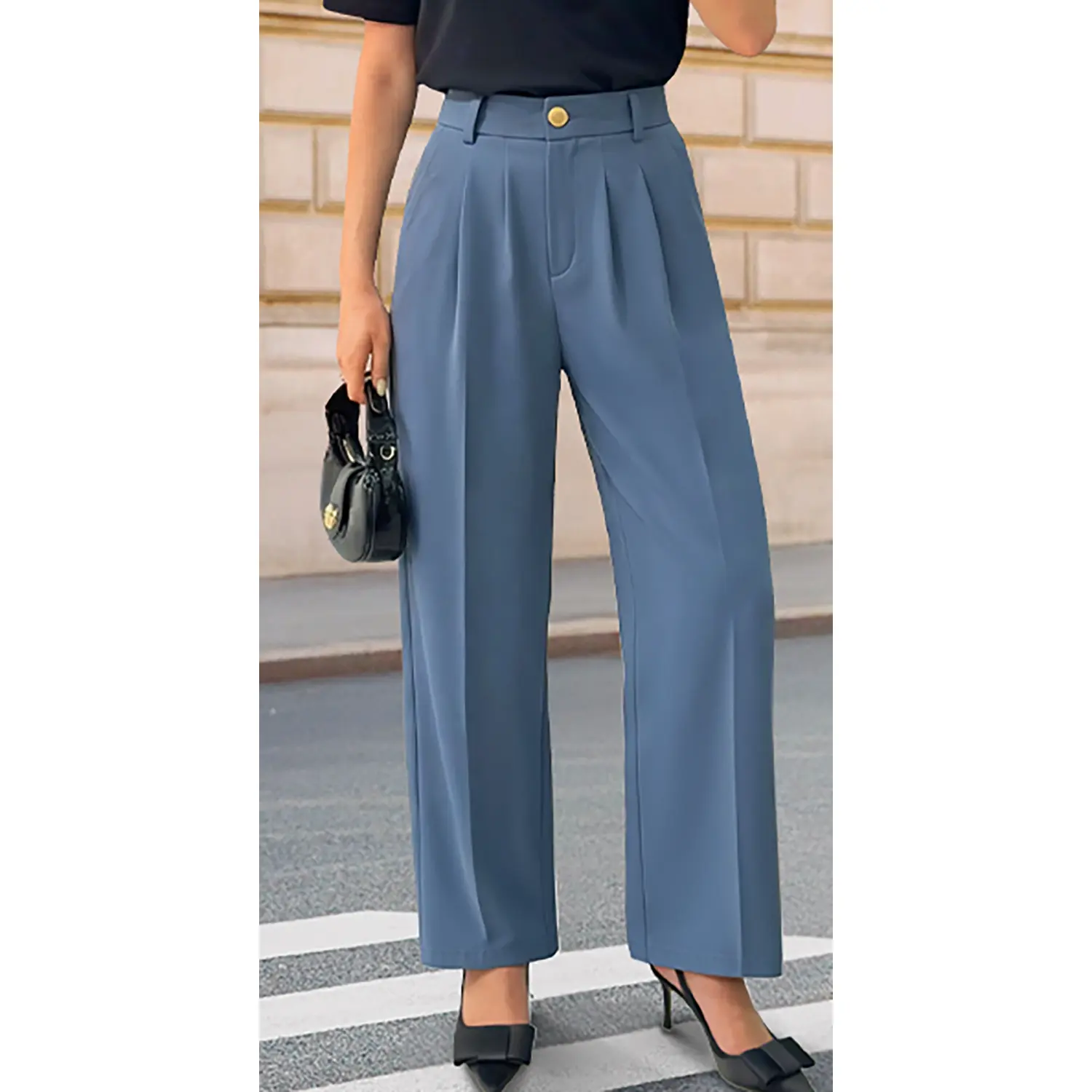 ZESICA Women's Wide Leg Dress Pants 2026 High Waisted Business Casual Palazzo Pants Work Office Slacks Trousers - TikTok Shop ZESICA Women's Wide Leg Dress Pants 2026 High Waisted Business Casual Palazzo Pants Work Office Slacks Trousers - TikTok Shop