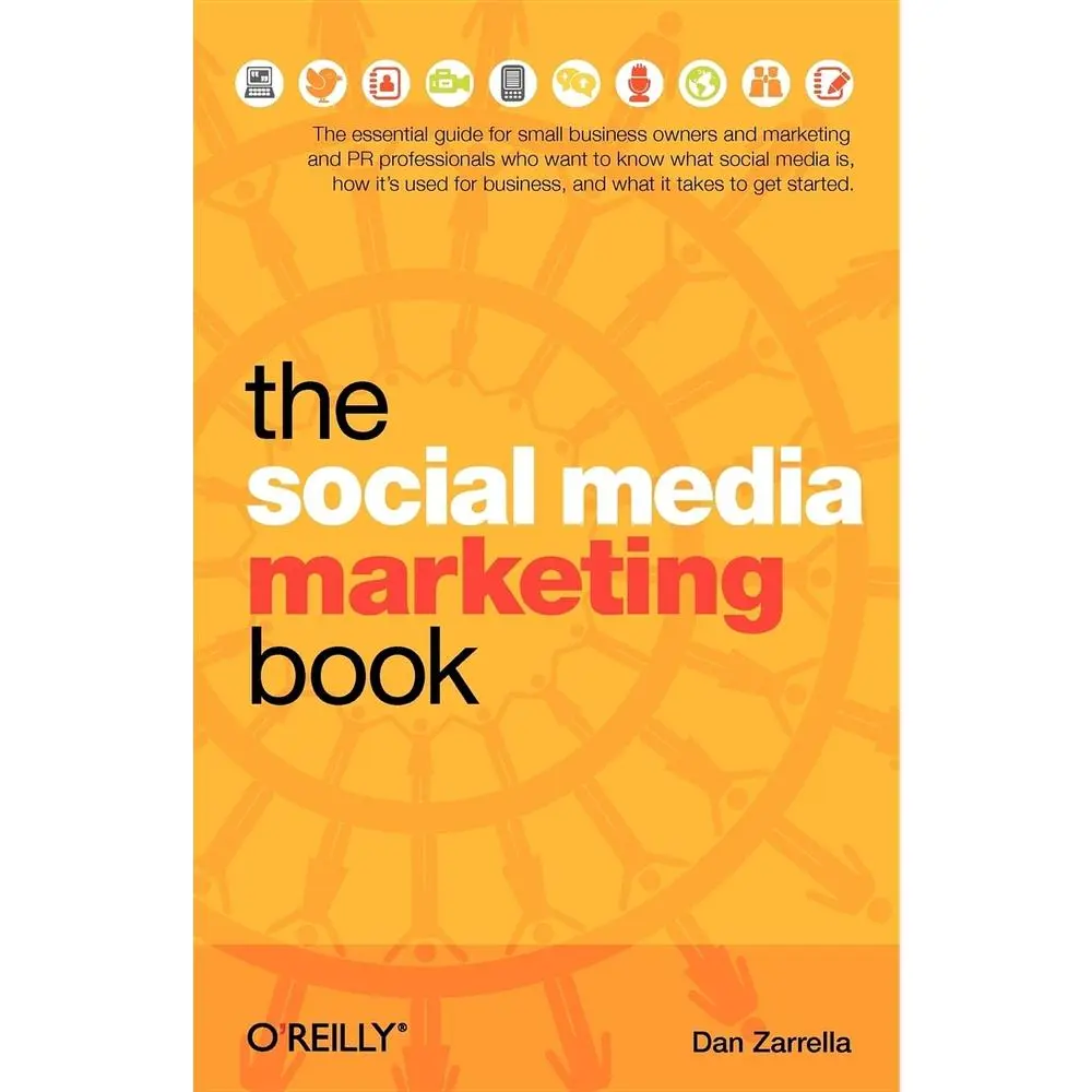 Used The Social Media Marketing Book - 2009 Edition, Dan Zarrella, Softcover, for Business & Social Networks (Including Facebook)