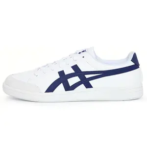 Onitsuka Tiger Advanti Entry Court Sneakers for Men and Women – Polyester Synthetic Leather, Rubber Sole, Suede Accents, Slip-Resistant, Durable, Low-Top Verifiable, with credentials and supporting global authentication