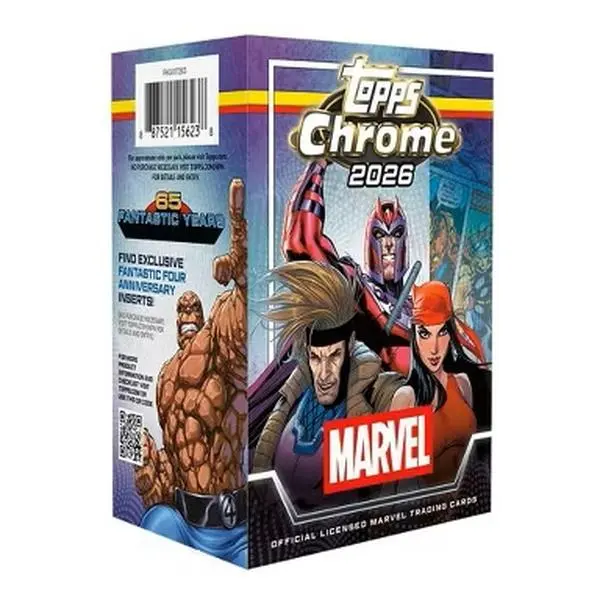 2026 Topps Chrome Marvel Value Box 2026 Topps Chrome Marvel Value Box