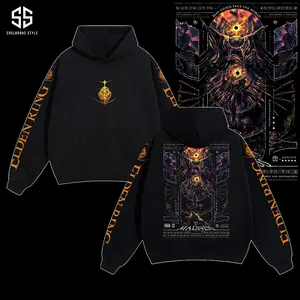 [Soulsborne Style] Vintage Midra, Lord of Frenzied Flame - Elden Ring Unisex Hoodie, Soulsborne Gaming Apparel, Game Shirt, Video Game Clothes, Boy Merch, Gift For Him, Gift For Her, Soulslike Streetwear