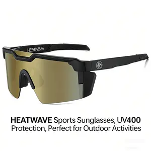 Polarized Safety glasses,Sunglasses for Men & Women Oversized Vintage UV400 Y2K Aviator Eyewear Ideal for Fishing, Golf, Cycling, Driving, and Sports