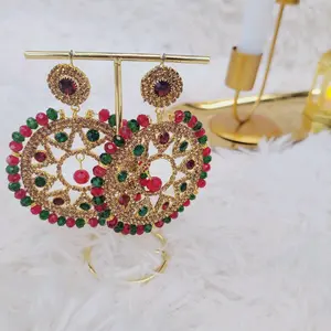 Partywear Desi Earings - Indian Earings - Pakistan Earings for Women - Buy Desi Jewelry in USA