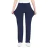 Yoga Scrub Pants for Women - 4-Way Stretch Fabric with 5 Pockets, Mid Rise Flared Leg Work Pants Featuring a Cargo Pocket Activewear Look Athleisure Bottoms Gym Fitness Sportswear High Waisted Athletic