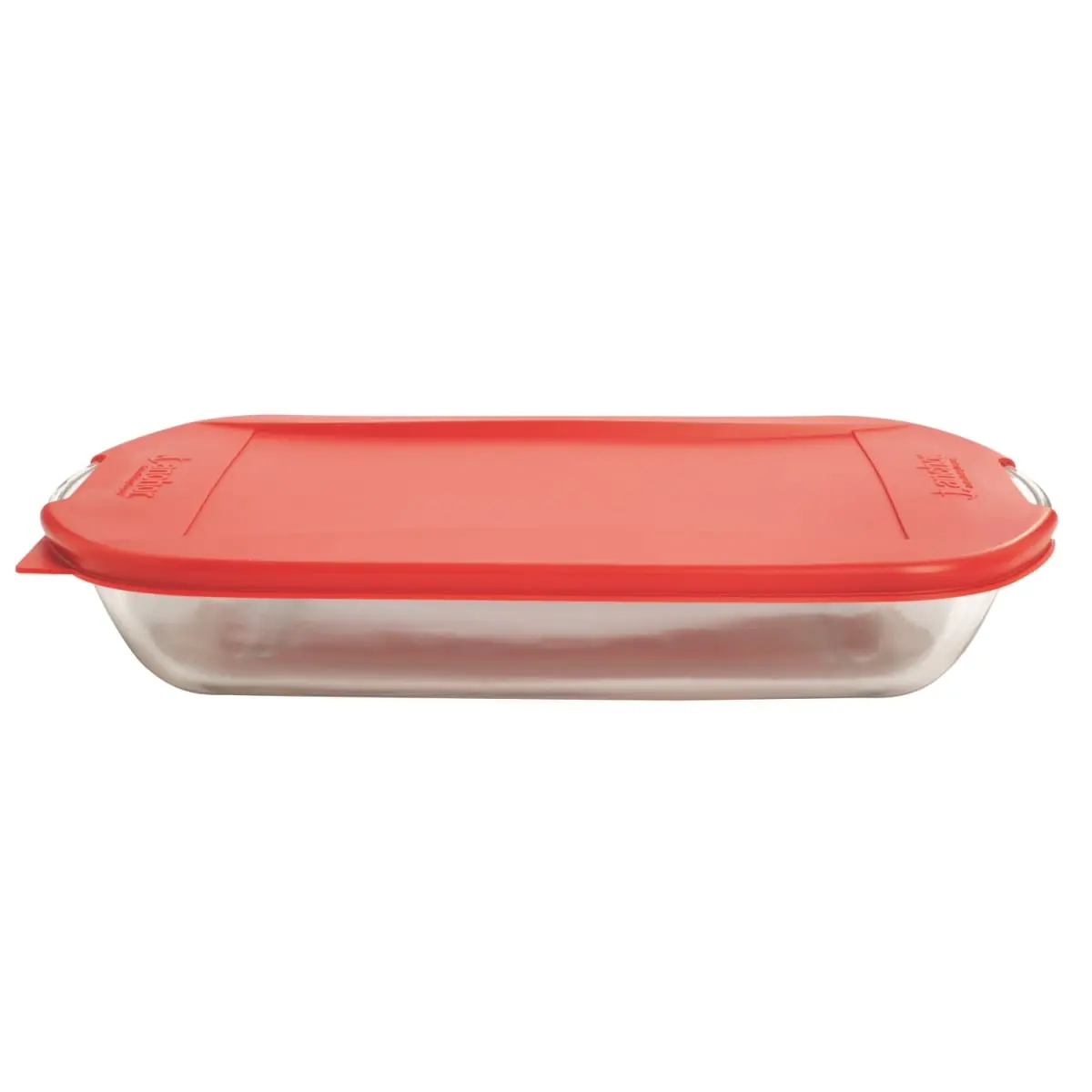 Anchor Hocking 6892210 Essentials Steel Kitchen Cake Pan - Nonstick, Cherry Red, with Lid for Desserts, Sturdy