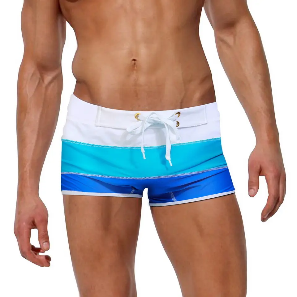 BELY Premium Combed Cotton-Lycra Sporty Men's Mid-Elastic Waist Triangle Cut Athletic Activewear Underwear Shorts, Sporty Men's Shorts, Sports Underwear, Tight Fit Sporty