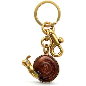 Cute Bag Charm, Snail Keychain, Ladies' Bag Accessory, Decorative Clip, Adorable Backpack Pendant, Stylish Handbag Decoration