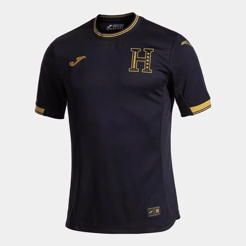 (Print Logo) Trendy Honduras Black Jersey 2025 White Soccer Shirt for Fans Soft Breathable Fabric Team Spirit Collection, Comfort Fit, Gift For FootBall Fan