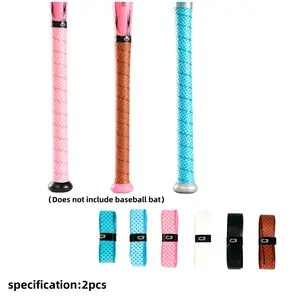 2pcs Bat Grip Tapes, Cushioned Non-Slip Flexibility for Baseball & Softball, Durable Multi-Sport Performance for Youth Adult Players