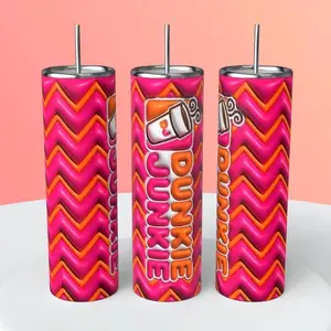 Dunkin 20oz skinny tumbler