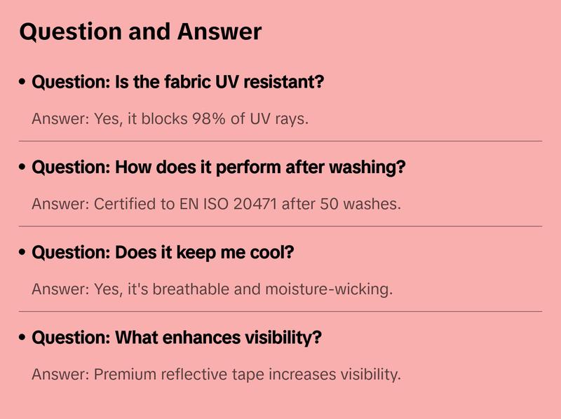 Portwest Hi-Vis Long Sleeved Polo 2 Tone Reflective Taped Work Safety S277