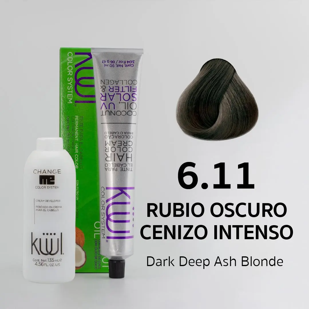 6.11	Dark Deep Ash Blonde