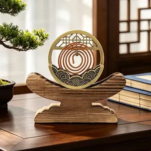 Vintage Incense Burner, Metal Coil Incense Holder, Mosquito Repellent Incense Tray, Aromatherapy Decorative Home Art, Home Fragrances