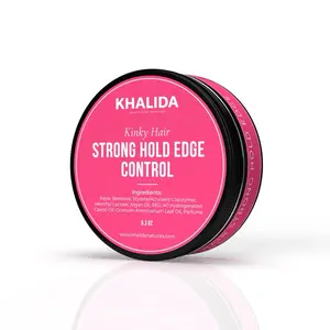Kinky Hair Strong Hold Edge Control for natural and relaxed hair. 4C Hair Approved, 24hrs hold Long Lasting| Gel| Haircare ( ORIGINAL FORMULA)