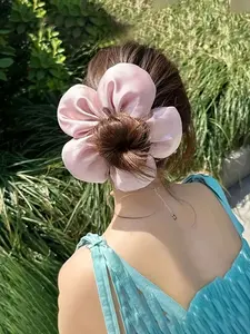 Women Elegant Hair Scrunchies, Hair Ties, Elastic Hair Accessory, Fashionable Hair Accessories, 1pc/2pcs/4pcs, Suitable for Ponytail Hairstyle, Daily Use, Face Washing, Dating, Dinner, Photo Shoots, Gift for Friends