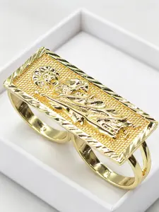 Fashion Mexican St Jude Relief Portrait Vintage Texture Ring, Unisex Religious Jewelry, Holiday Celebration Gift, Christmas Easter Thanksgiving