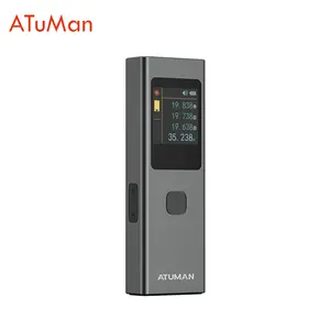 ATUMAN LS6 Laser Measure: 40m(131ft) Range, ±0.078in Accuracy, 19-in-1 Multifunctional Tool, USB Charging, m/in/ft Unit Switching，iF Design Award 2024